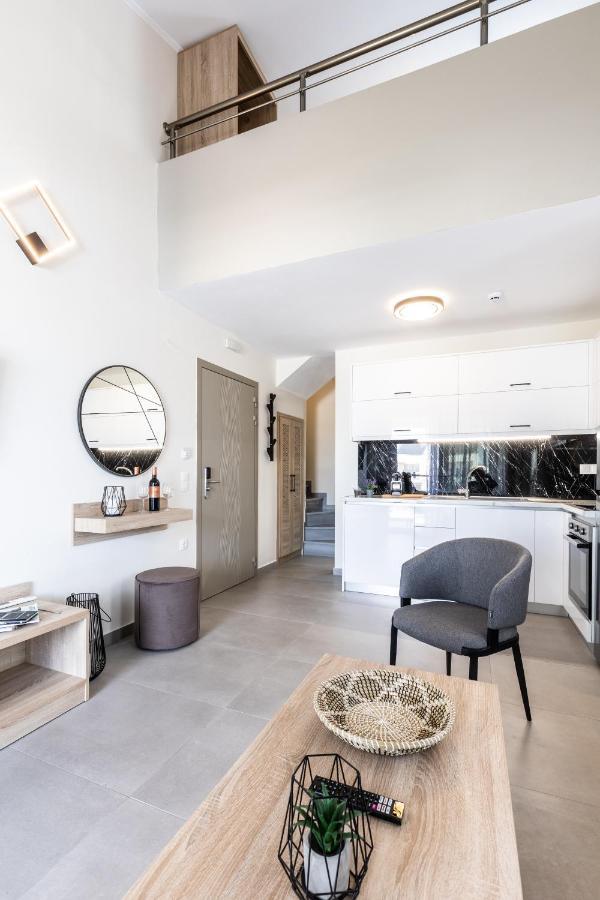 Bianco Mare Studios-Apartments Kalyves Polygyrou Exteriör bild