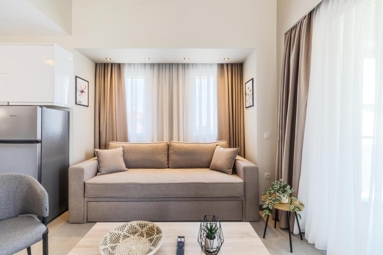 Bianco Mare Studios-Apartments Kalyves Polygyrou Exteriör bild