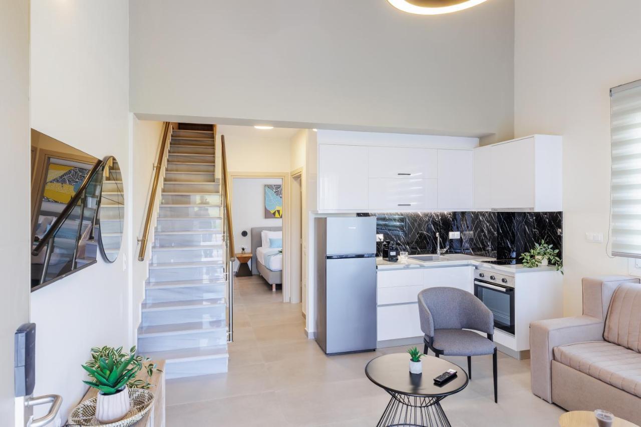 Bianco Mare Studios-Apartments Kalyves Polygyrou Exteriör bild