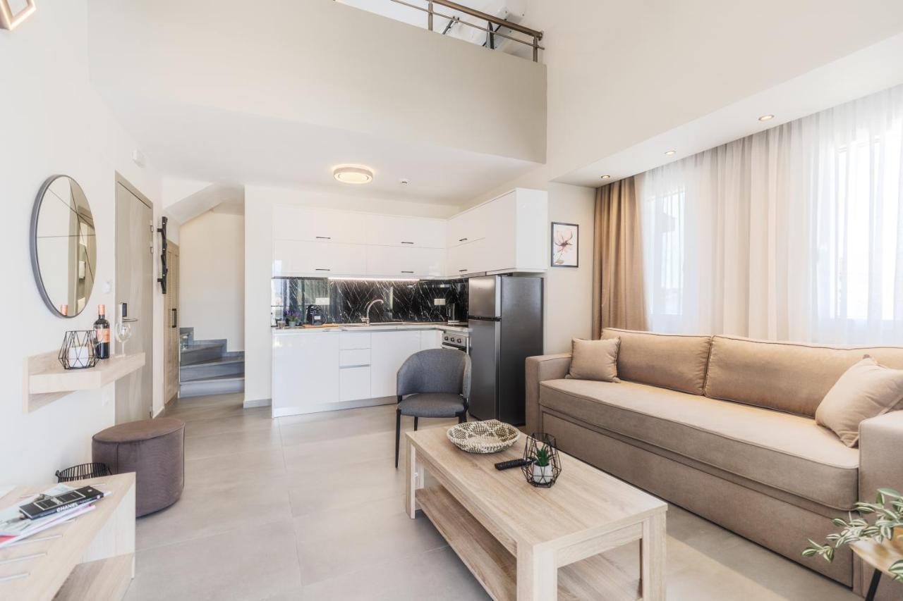 Bianco Mare Studios-Apartments Kalyves Polygyrou Exteriör bild