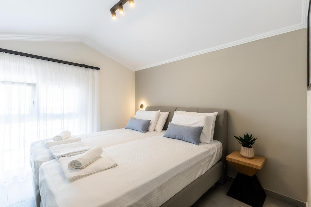Bianco Mare Studios-Apartments Kalyves Polygyrou Exteriör bild