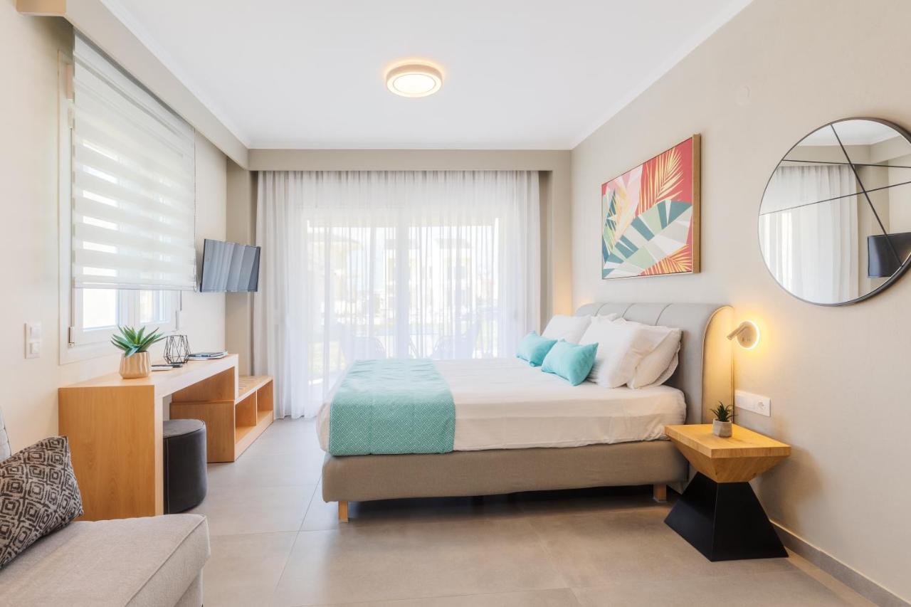 Bianco Mare Studios-Apartments Kalyves Polygyrou Exteriör bild