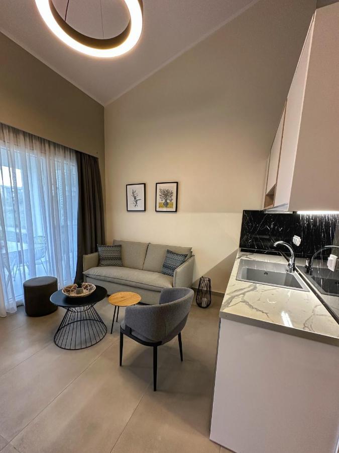 Bianco Mare Studios-Apartments Kalyves Polygyrou Exteriör bild